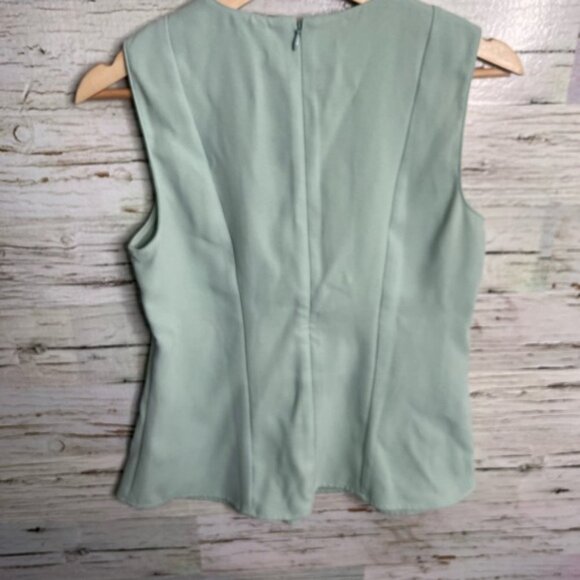 Ann Taylor green blouse  size small - Picture 6 of 7